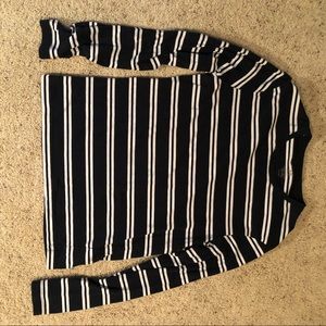Long sleeve striped shirt